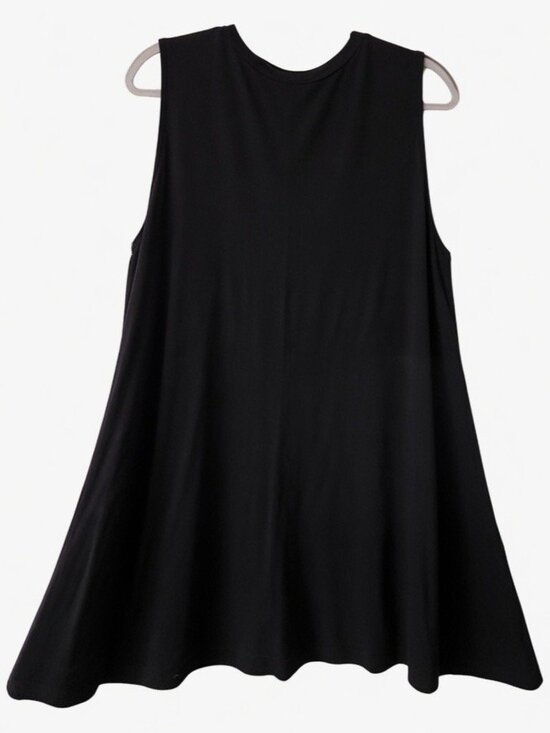 Lane Bryant Tops - Lane Bryant Black Sleeveless Swing Tank